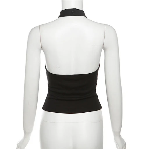 Title 7, Womens Slim Street Fashion Halter Backless Und...