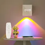 With clock