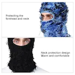 Funny Acrylic Knitted Balaclava for Men and Women Stay Warm and Amused in Winter Full Face Protection Headgear — photo 7
