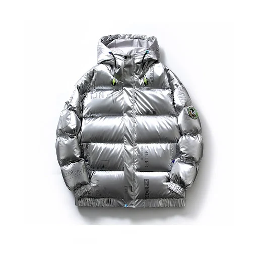 Title 8, Duck Down Stand Collar Jacket for Men and Women...