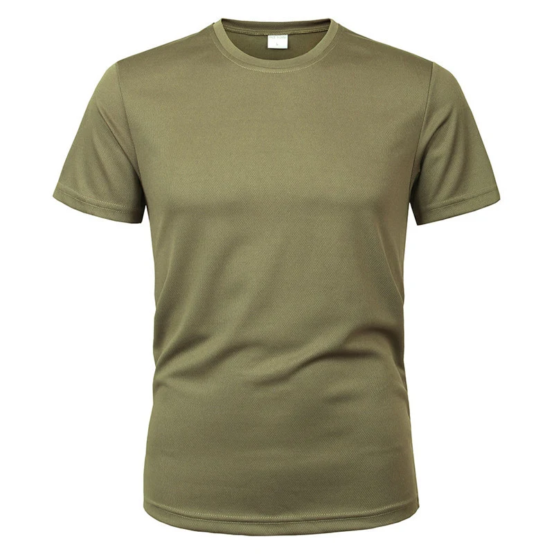 Title 5, Quick-drying military fan short sleeve training...