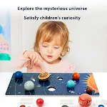 Children's Solar System 3D Puzzle Eight Planets Cognitive Toy Explore the planets and learn about space with this fun pu — photo 6