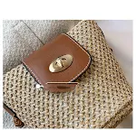 Fashion Braided Crossbody Bag Versatile Straw Perfect for Summer Stylish and Functional Lightweight and Practical Ideal — photo 3