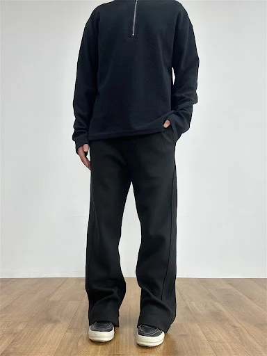 Title 12, Pantalon en laine chaud avec coupe 3D, extra ép...