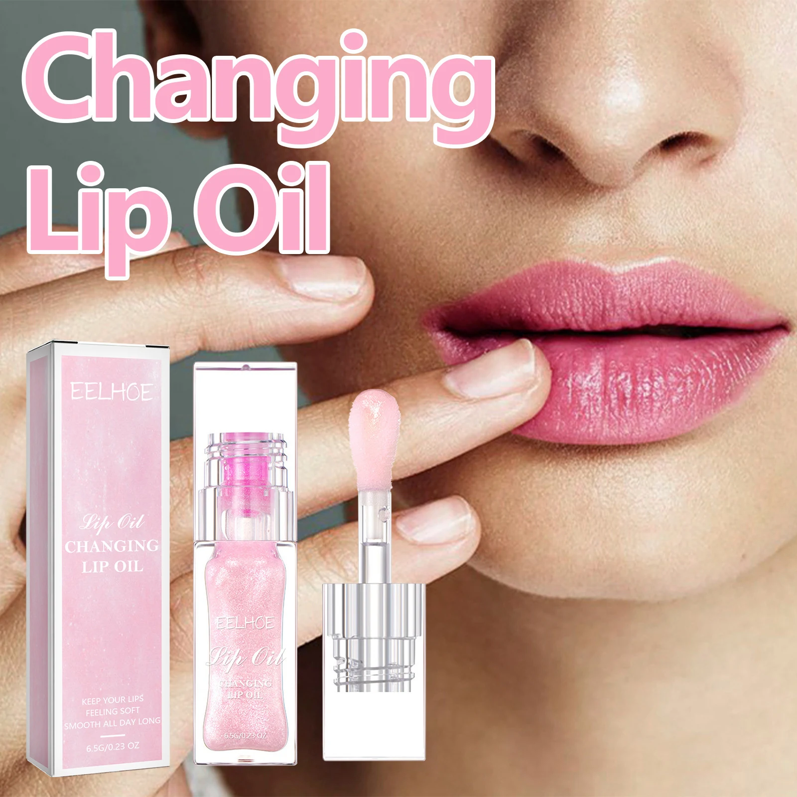 Lip Care Oil, Fade and Smooth Fine Lines, Nourishing Moisturizer, Beauty Supplies for Lips, Hydrating Lip Treatment — photo 3