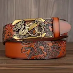 Earth gold buckle