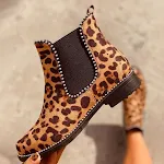 Women's Round Bead Thick Soled Martin Boots, Providing Comfort and Style for Everyday Wear, Perfect for Any Outfit and O — photo 3