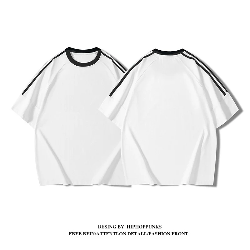 Title 7, Zwaar katoenen unisex T-shirt met korte mouwen ...
