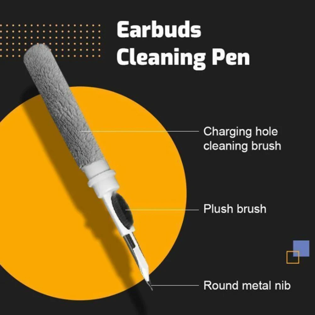 Title 2, Bluetooth Earbuds Soft Cleaning Brush Wireless ...