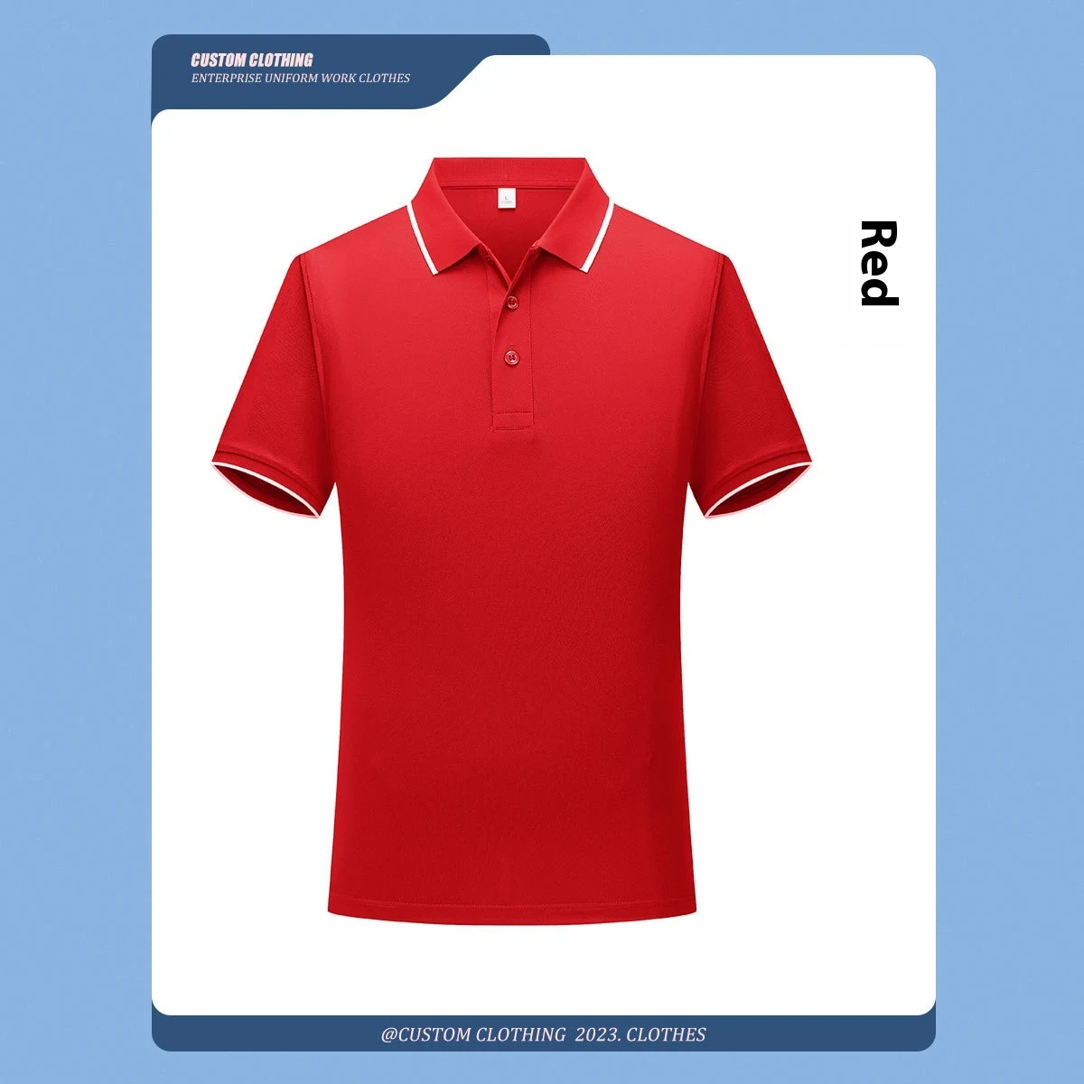 Simple Casual Stand Up Collar Quick Drying Short Sleeved Shirt — photo 2