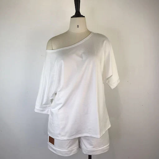 Title 16, Womens Fashion Sweater Pants Suit Off-neck Off...