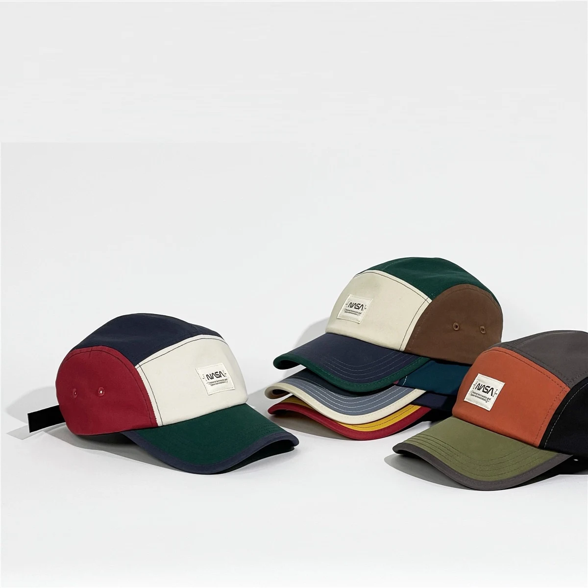 Novo Boné de Beisebol Americano Retro com Combinação de Cores. Conforto, estilo clássico e visual perfeito para qualquer look casual. — foto 8
