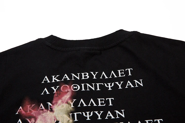 Camiseta manga curta com estampa de degradê de borboleta. Ideal para o verão, confortável, estilosa e com um design exclusivo que adiciona um toque artístico. — foto 10