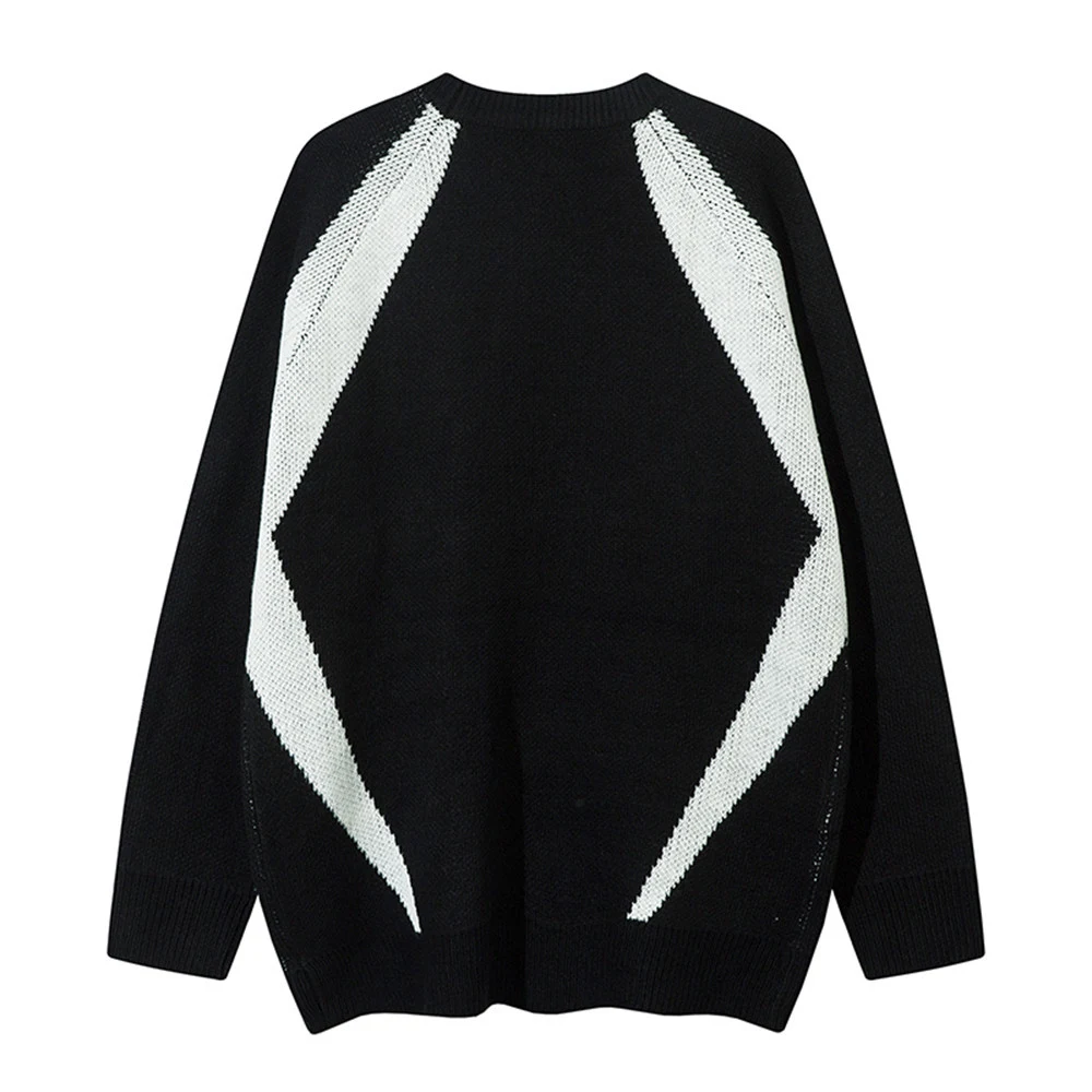Title 15, Patchwork-Pullover mit amerikanischem Buchstabe...
