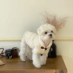 Autumn And Winter Pet Thickened Cotton Coat. Warm, padded dog coat perfect for cold weather. Keeps your pet comfortable — photo 14