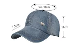 Gorra de béisbol vaquera casual y moderna Iron Mark, perfecta para un look urbano con estilo, cómoda y duradera para el día a día. — foto 7