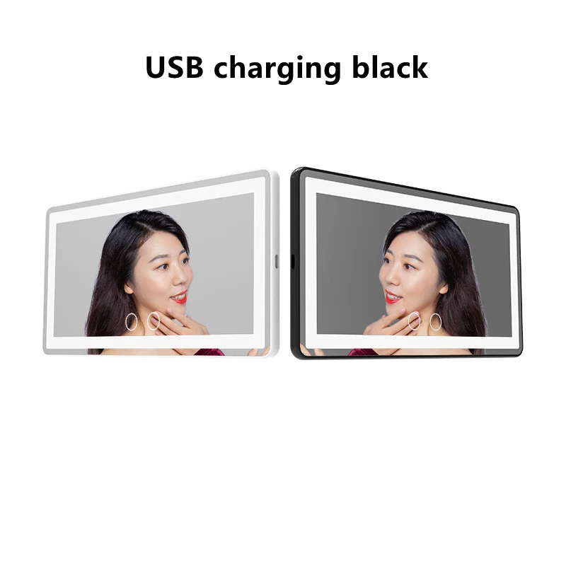 Car LED High-definition Makeup Mirror Three-color Light Flawless Makeup On the Go Perfect Illumination Easy Installation — photo 5