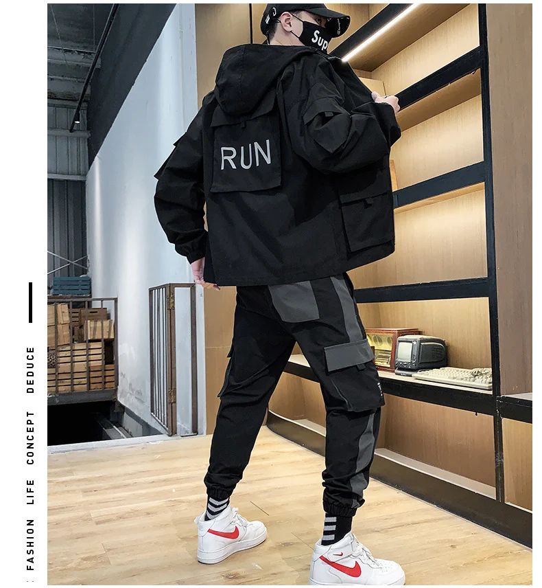 Men's Loose-fit Tapered Trousers Plus Size Leisure Cargo Suit Comfortable and Stylish Perfect for Everyday Wear and Rela — photo 9