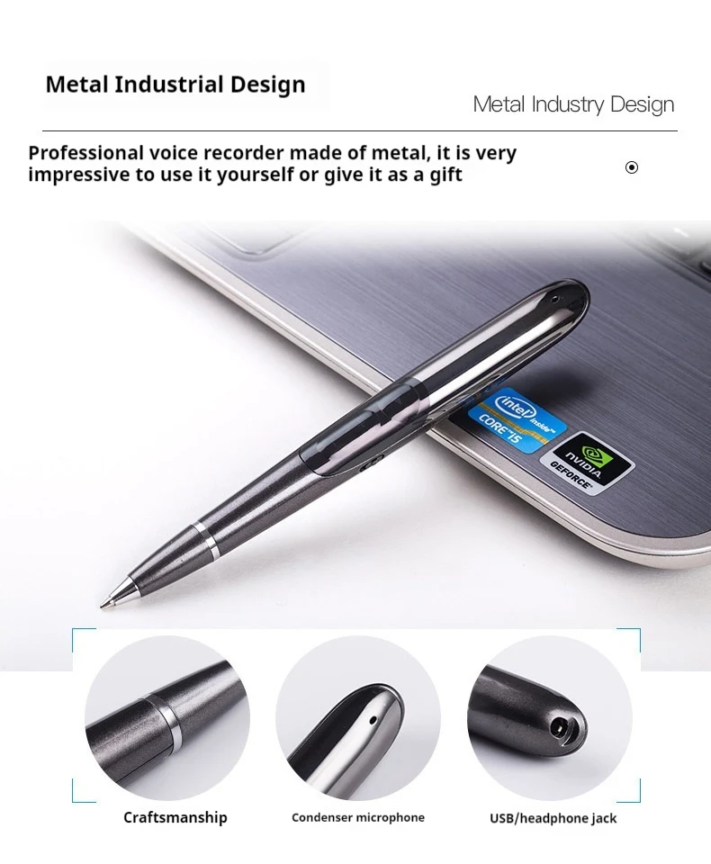 Title 6, Lossless Writable Recording Pen with Display