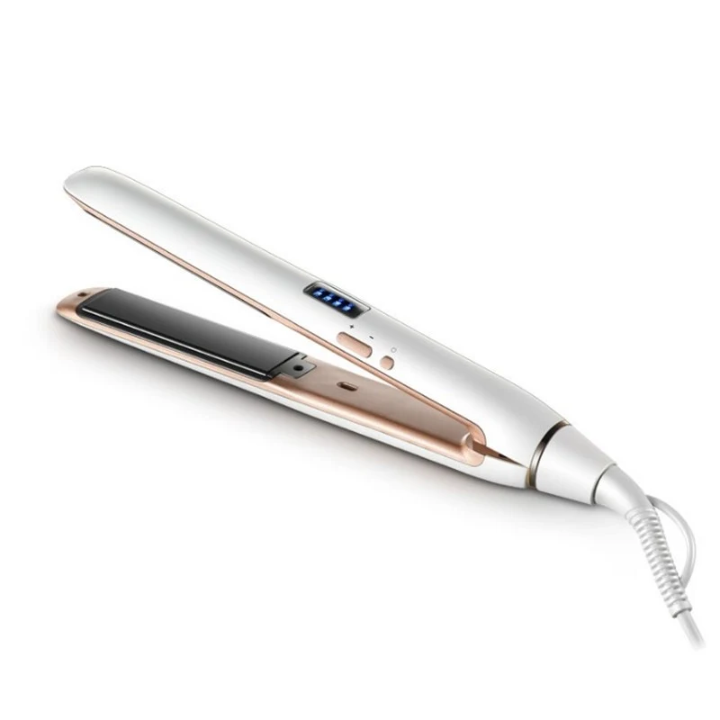 2-in-1 Hair Curler and Straightener with Air Bangs Function, Versatile Styling Tool, Effortless Straightening and Curlin — photo 7
