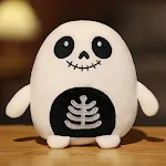 Presente Engraçado de Boneca Abóbora de Halloween Uma abóbora divertida para presentear e decorar no Halloween. Leve alegria e risadas! — foto 11