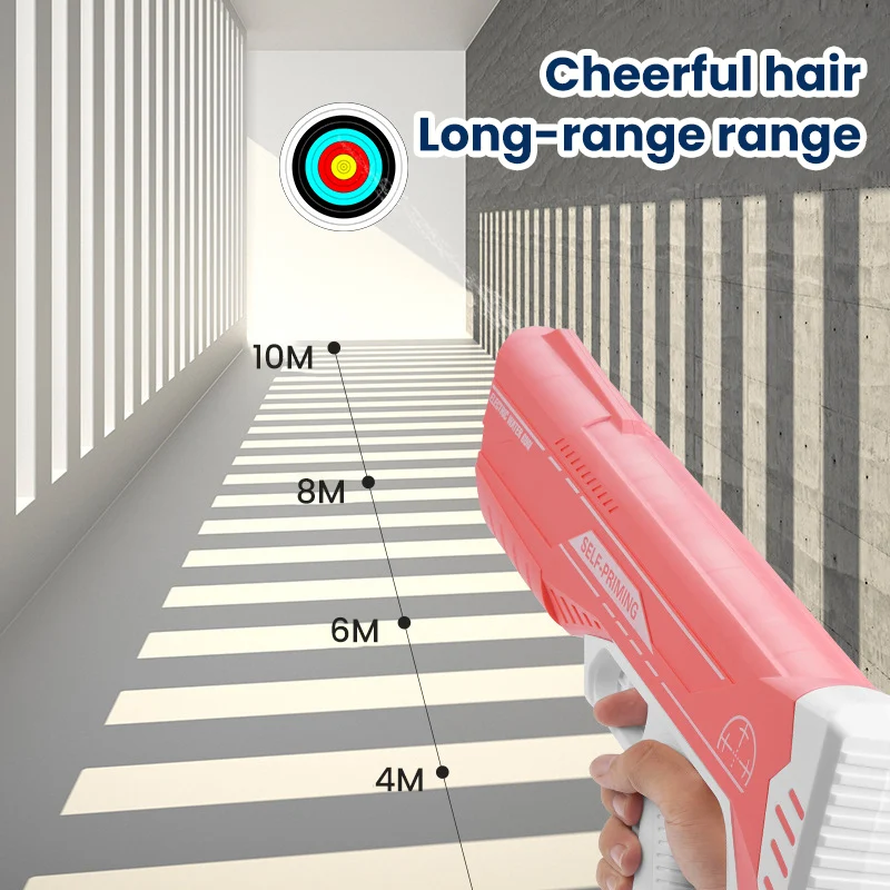 Electric Water Gun Automatic Spraying Toy High-pressure and Ultra Far, providing fun summer water fights with extreme ra — photo 8