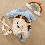 Lion light blue