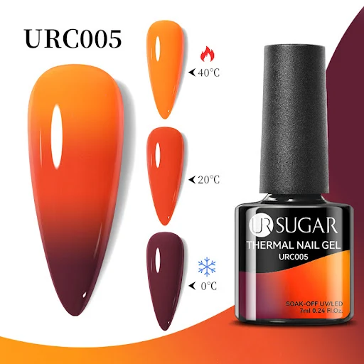 Title 6, Esmalte UV de mudança de temperatura Outono e I...