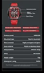 Men's Square Waterproof Multifunctional Calendar Watch. Stay on time and organized with this durable, stylish, and featu — photo 11
