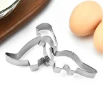 Home Cartoon Dinosaur Stainless Steel Cookie Cutter. Bake fun and delicious cookies with this durable and easy-to-use co — photo 17