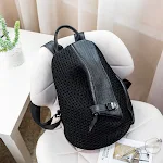 Mochila Feminina Dumpling em Mesh Impermeável Ideal para o Dia a Dia e Viagens Design Funcional e à Prova D'água Leve e Espaçosa — foto 1