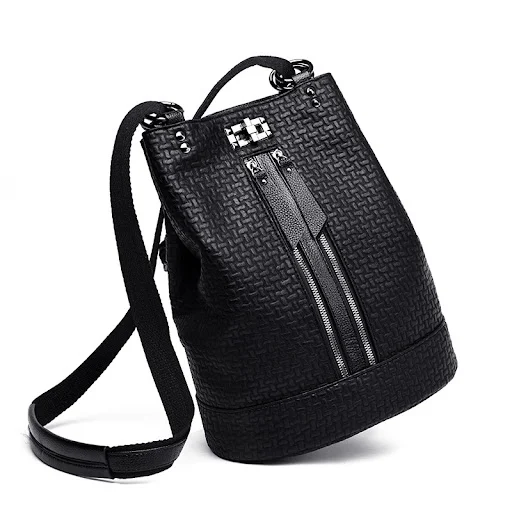 Title 2, Leather Handbags Fashion Korean Schoolbag Anti-...
