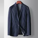 Terno Casual Masculino Fino Primavera Verão Leve e Respirável Conforto para o Clima Quente Ideal para Ocasiões Descontraídas Design Moderno — foto 2