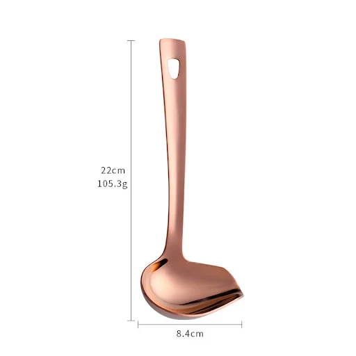 Title 5, Small Juice Shell Sauce Crooked Mouth Spoon 304...