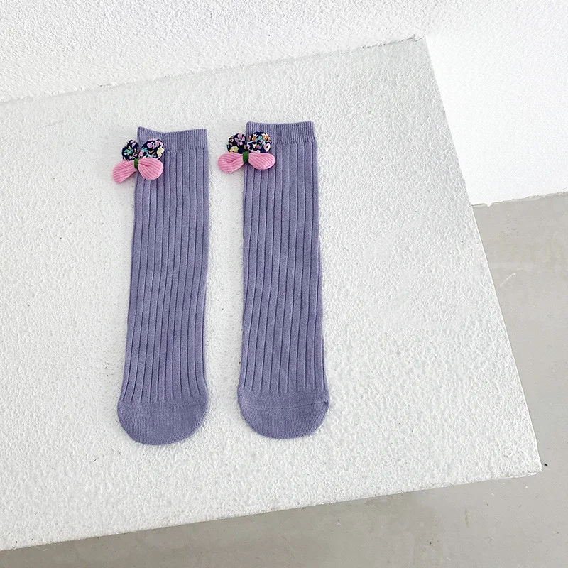 Mädchen Socken mit Schleife, gerade Form für Komfort und Stil. Ideal für den täglichen Gebrauch und besondere Anlässe. Jetzt bestellen! — foto 6
