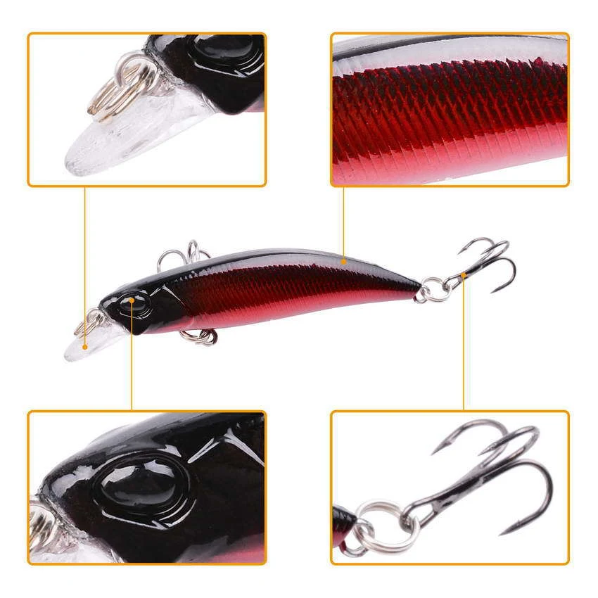 Title 11, Isca de simulação de peixe-preto de água doce d...
