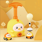 Balloon Car Toys for Babies 2 to 6 Years Kids Educational Air Power Balloon Car Launch Tower Montessori Toy for Children — photo 7