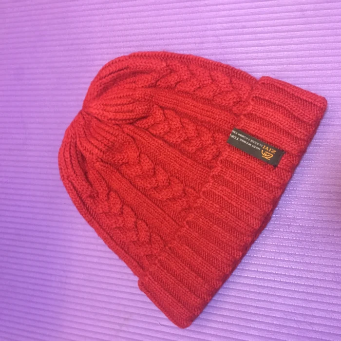 Title 3, Gorro de lana grueso y cálido para mujer, de mo...