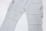 Men's multi-pocket denim trousers overalls, trendy style. Comfortable and practical men's overalls perfect for work or c — photo 10