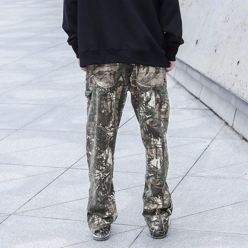 Title 5, High Street Tide flared overall met blad camouf...