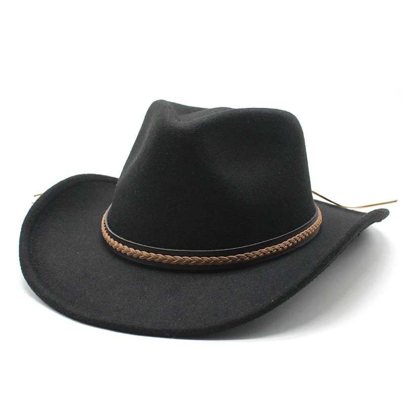 Chapéu Fedora de feltro unissex para homens e mulheres, com estilo atemporal e elegância. Ideal para diversas ocasiões, confortável e moderno. — foto 6
