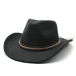 Chapéu Fedora de feltro unissex para homens e mulheres, com estilo atemporal e elegância. Ideal para diversas ocasiões, confortável e moderno. — foto 6