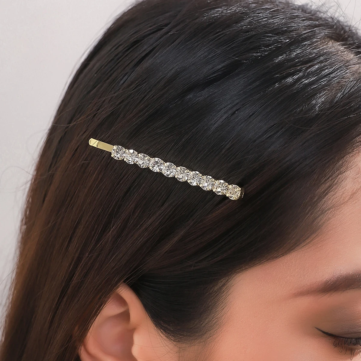Title 3, Fashionable crystal hair clips for women, these...