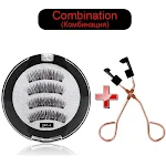 New Natural Magnetic Eyelashes with Clip Sleeve. Easy Application, No Glue Needed, Stunning Look, Reusable. Perfect for — photo 1