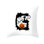 Fronha criativa de decoração de Halloween para casa, escritório, com tecido pele de pêssego. Diversão e estilo garantidos! — foto 15