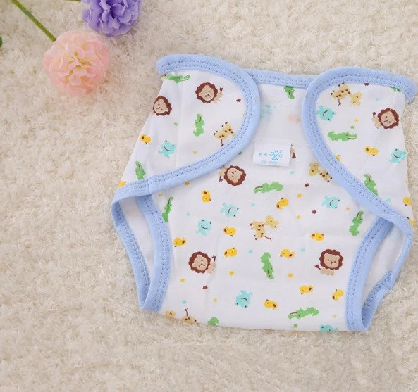 Fraldas de pano de algodão com estampas de desenhos animados, laváveis e reutilizáveis, macias e perfeitas para o bebê. — foto 8