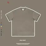 Heavy Washed Solid Color Shirt Loose Short Sleeve – Comfortable and stylish summer shirt, perfect for casual wear and ev — photo 15