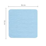 Blue 8x8cm