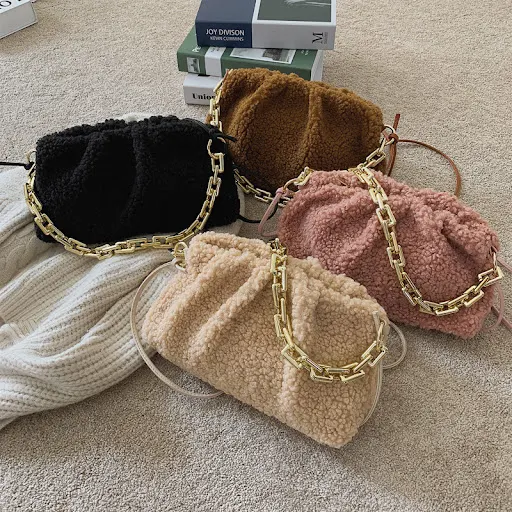 Title 6, Folded Lamb Hair Imitation Blanket Soft and Coz...
