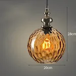 Amber disc 20cm